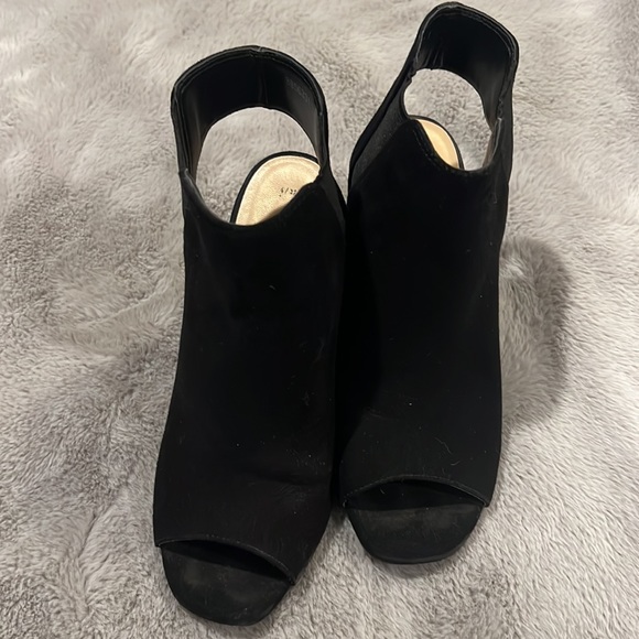 New Look suede peep toe booties - 37 - Picture 3 of 6